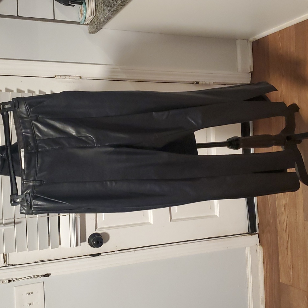 Abercrombie And Fitch. Faux Leather Pants